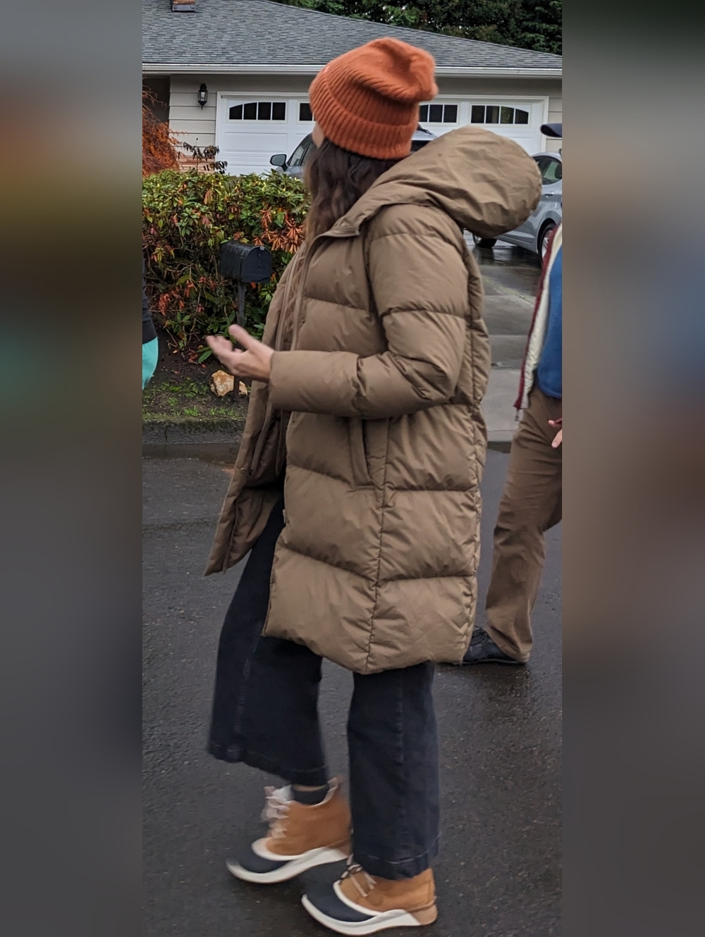 Muji Long Down Jacket